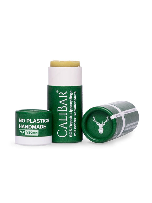 Vorteilsset: 3x Naturkosmetik - SOS Repair Lippenpflege - Mit echter Kamille