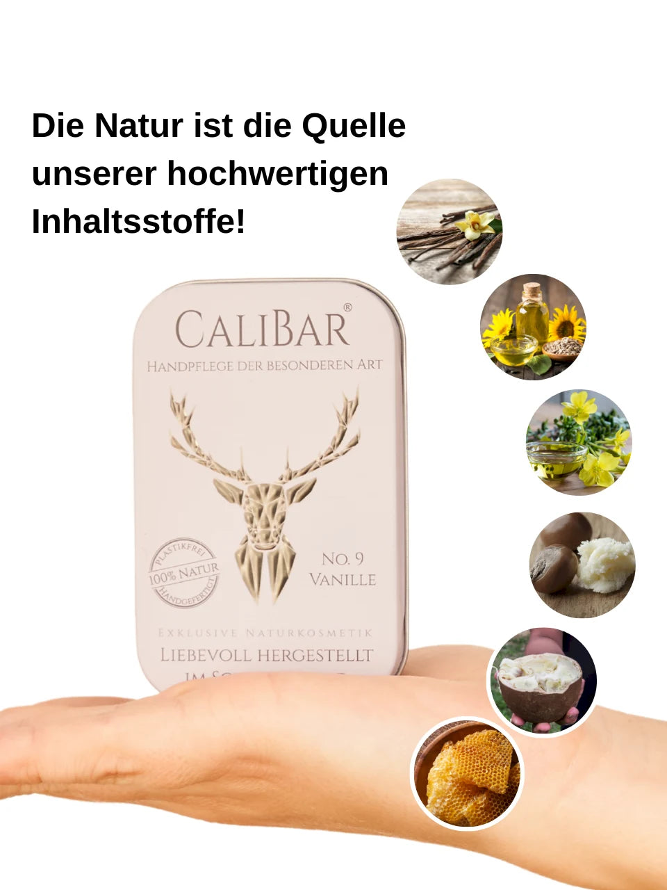Vorteilsset: 3x Calibar® No.9 Vanille - Feste Handcreme