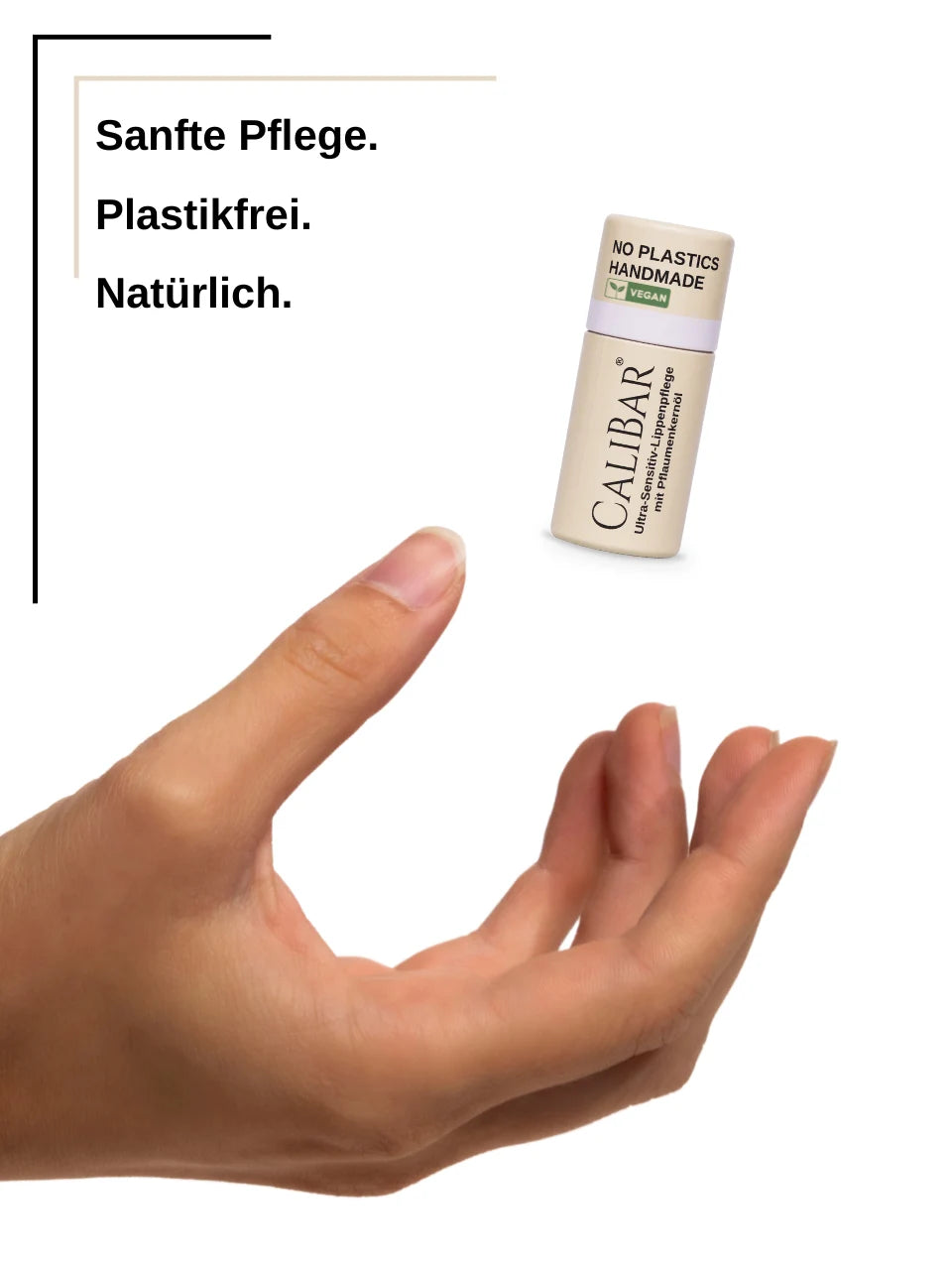 Naturkosmetik - Ultra Sensitiv Lippenpflege - Mit Pflaumenkernöl | Vegan