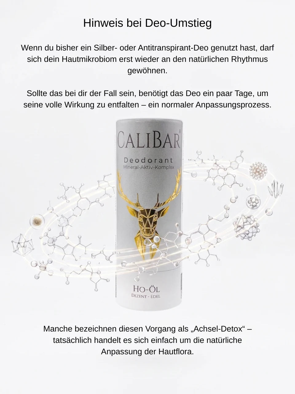 Calibar Deodorant-Stick Ho‑Öl