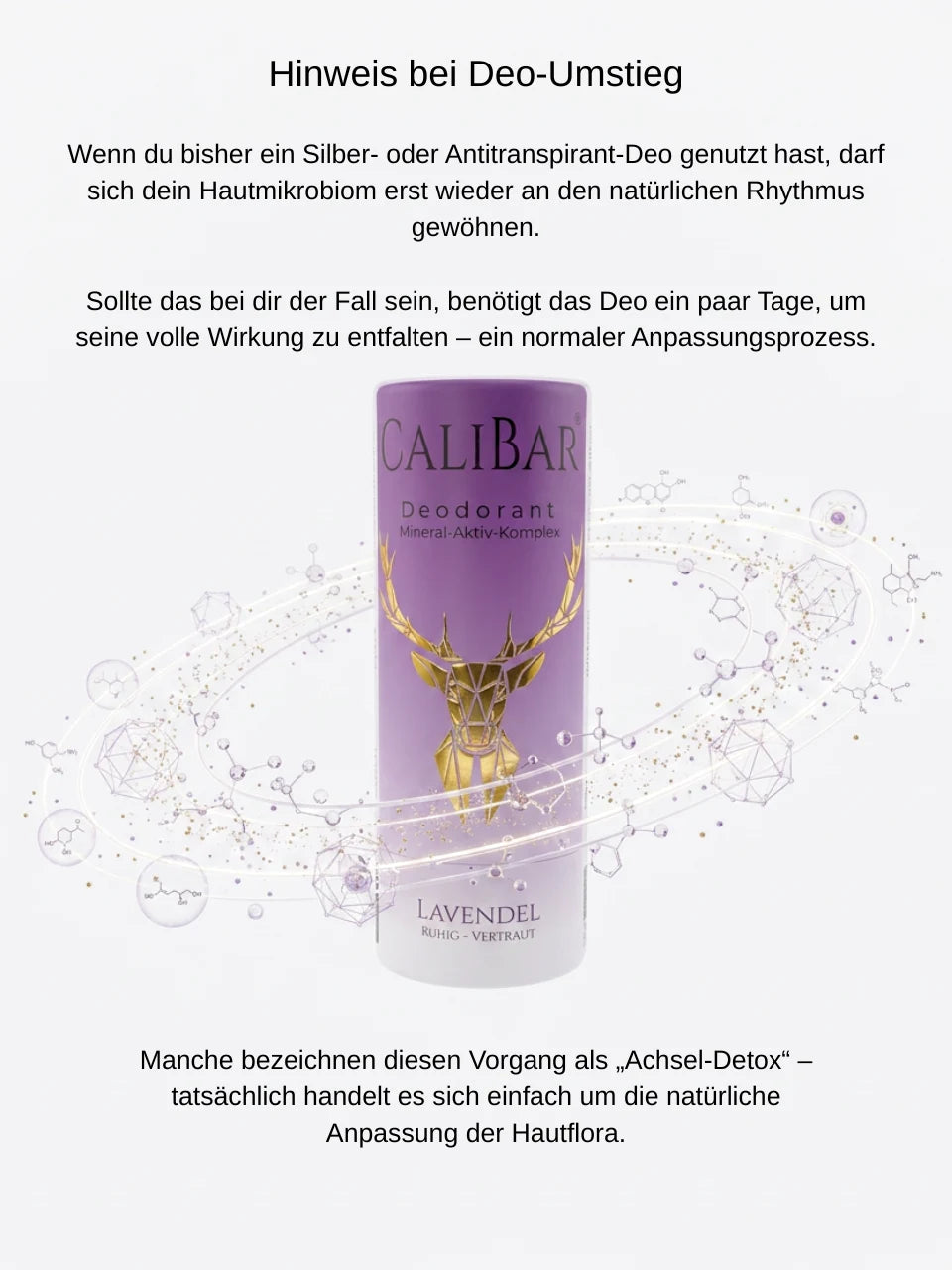 Calibar Deodorant-Stick Lavendel