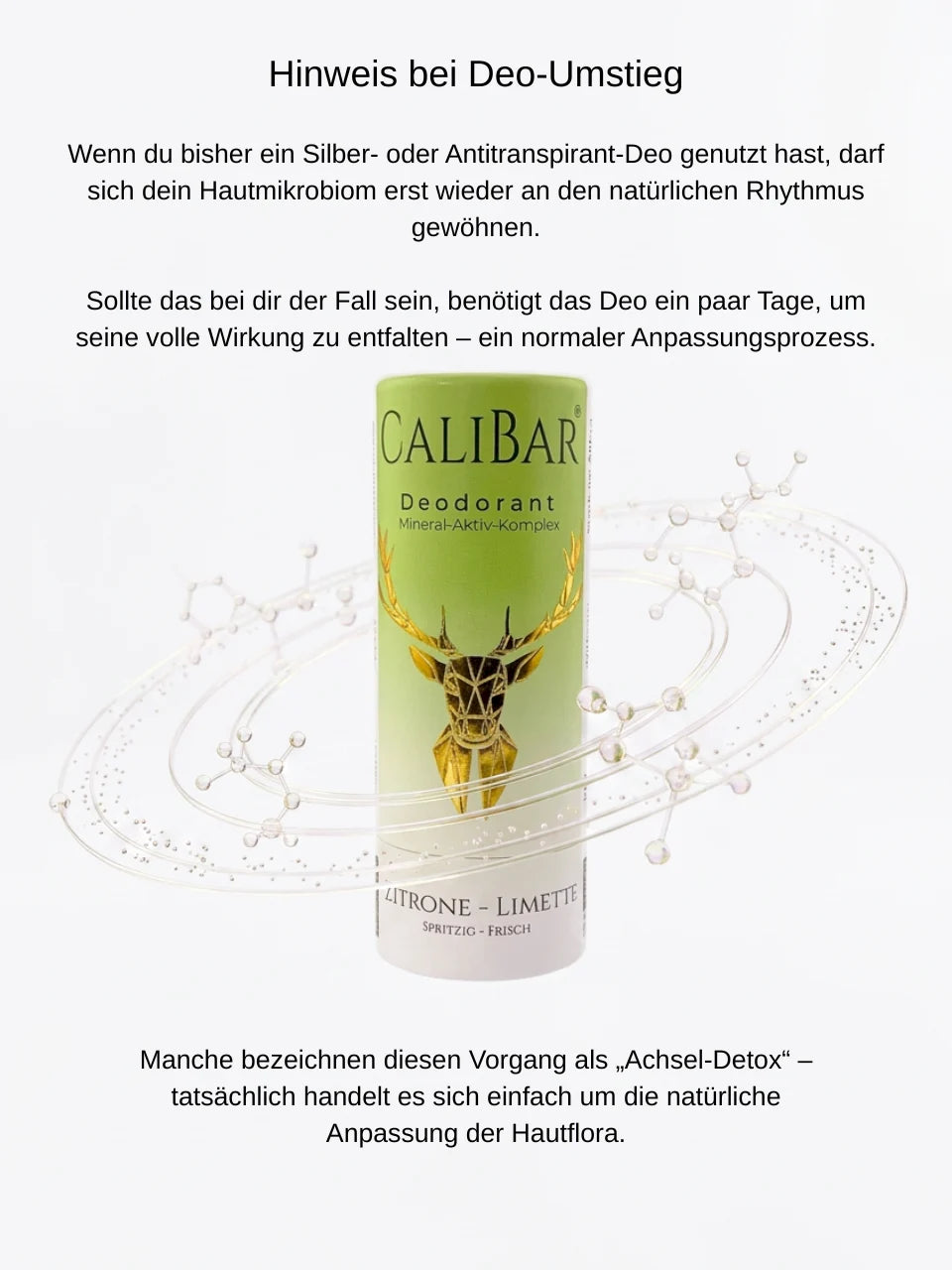 Unperfekt - Calibar Deodorant-Stick Zitrone-Limette
