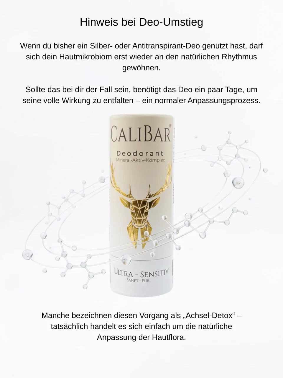 Calibar Deodorant-Stick Ultra-Sensitiv