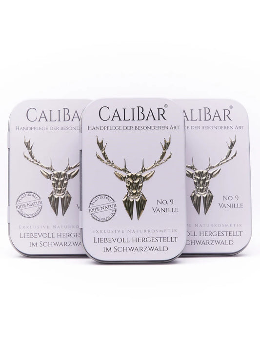 Vorteilsset: 3x Calibar® No.9 Vanille - Feste Handcreme