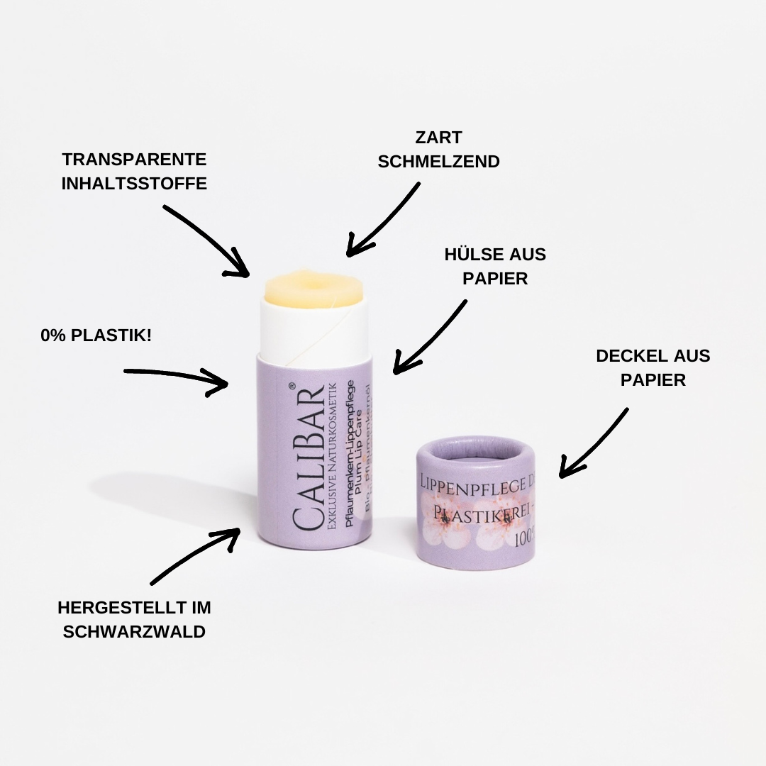 Calibar® Lippenpflege Pflaumenkernöl