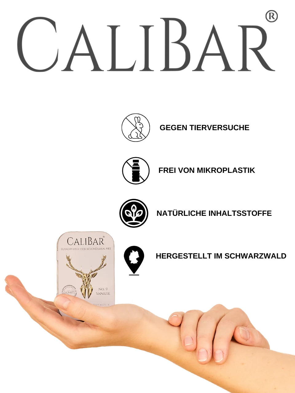 Vorteilsset: 3x Calibar® No.9 Vanille - Feste Handcreme