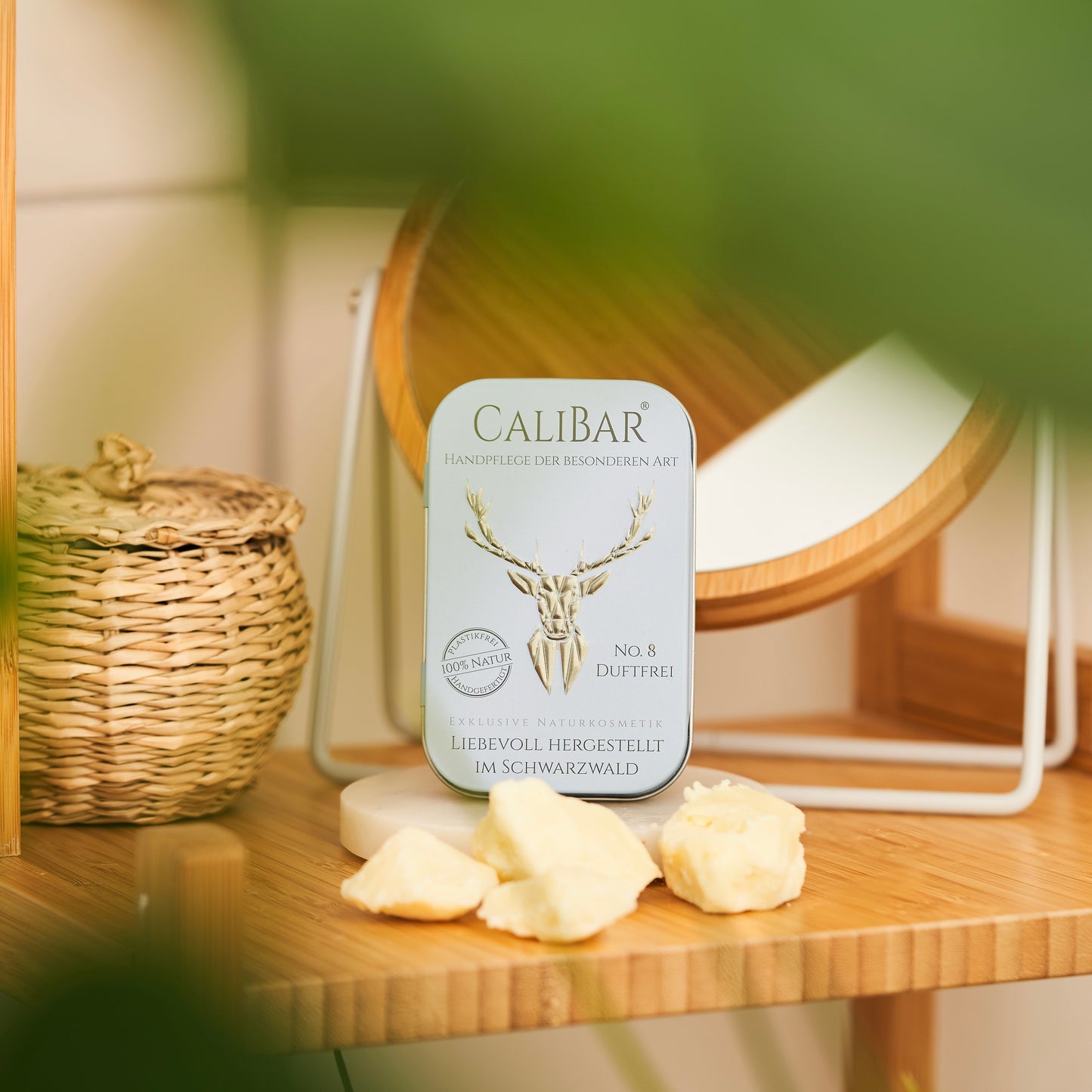 Vorteilsset: 3x Calibar® No.8 Duftfrei - Feste Handcreme