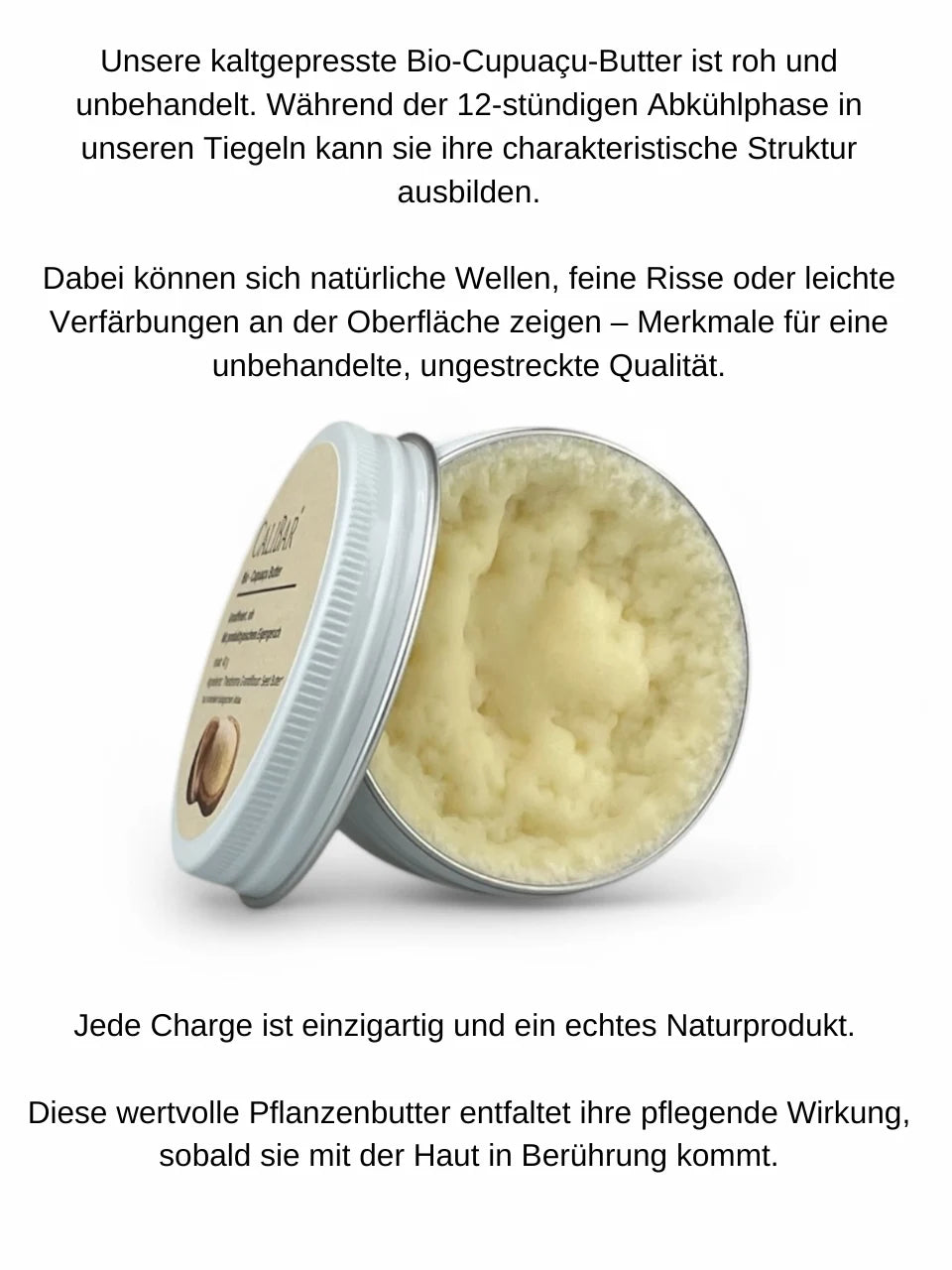 Cupuacu Butter - Bio Qualität