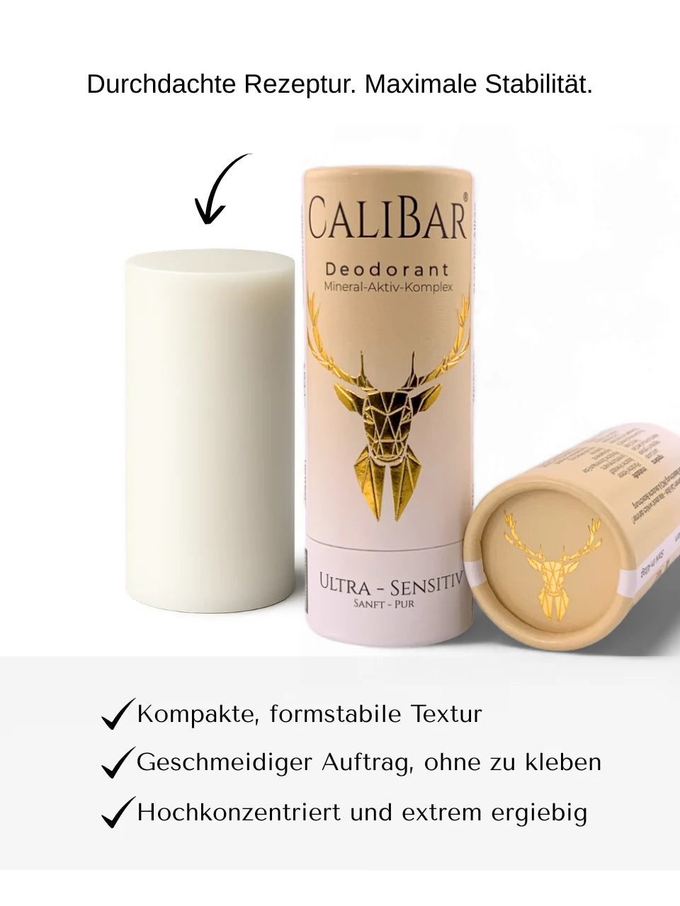 Calibar Deodorant-Stick Ultra-Sensitiv