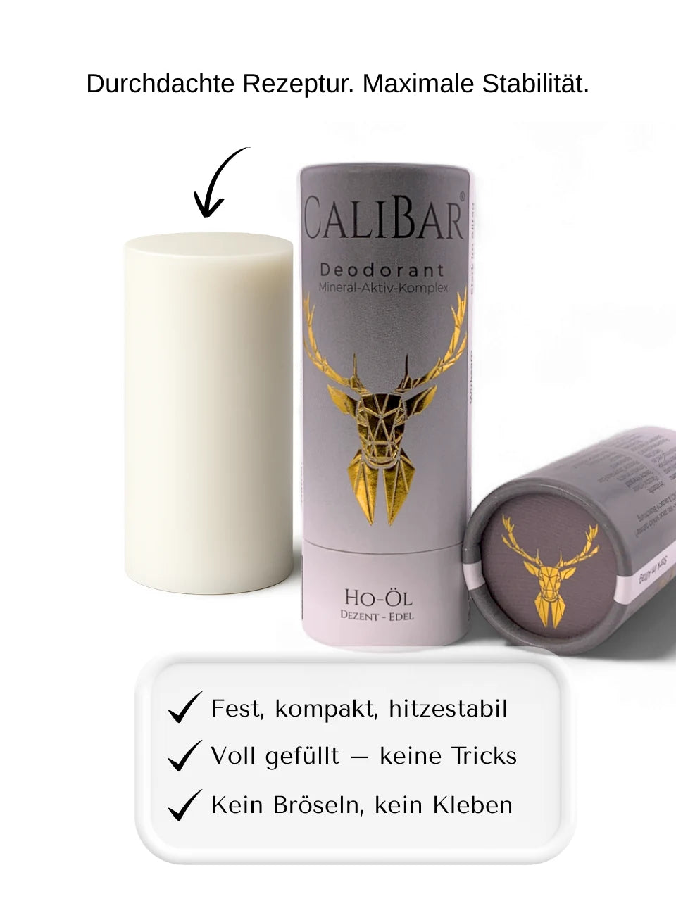 Calibar Deodorant-Stick Ho‑Öl