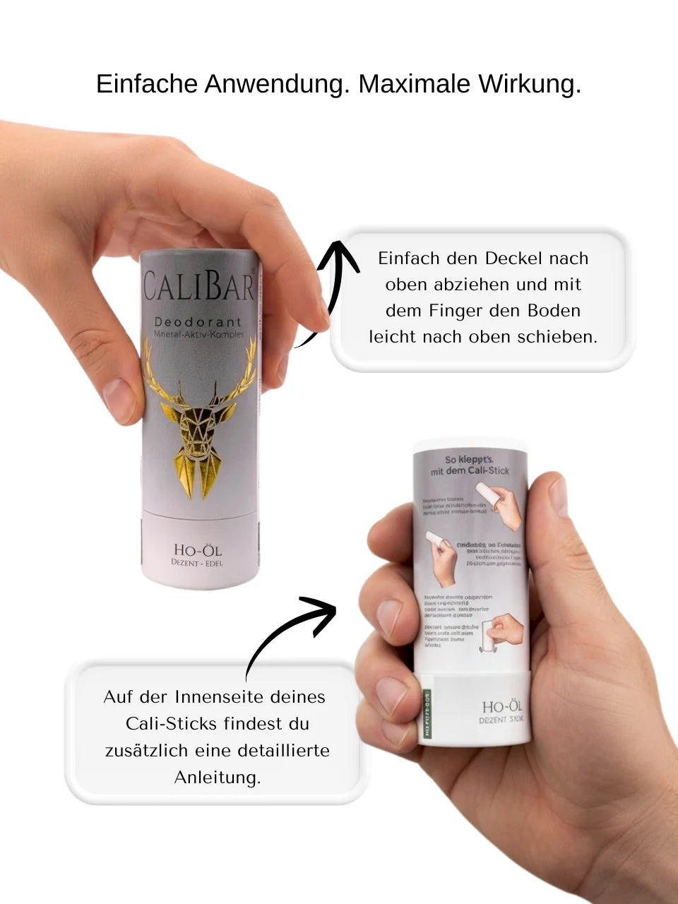 Calibar Deodorant-Stick Ho‑Öl