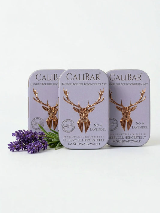 Vorteilsset: 3x Calibar® No.6 Lavendel - Feste Handcreme