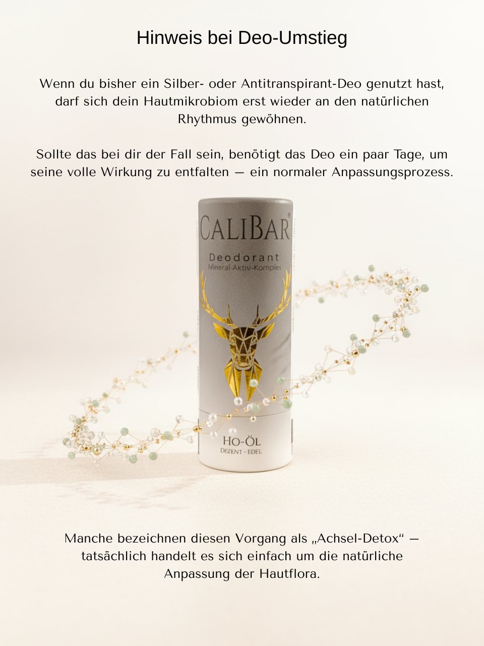 Calibar Deodorant-Stick Ho‑Öl