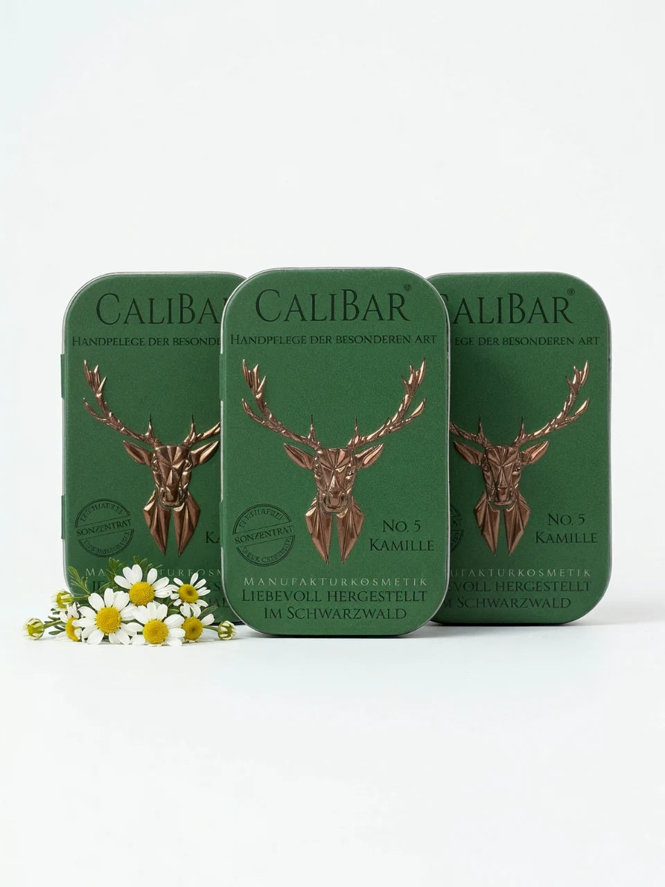 Vorteilsset: 3x Calibar® No.5 Kamillenblüte - Feste Handcreme