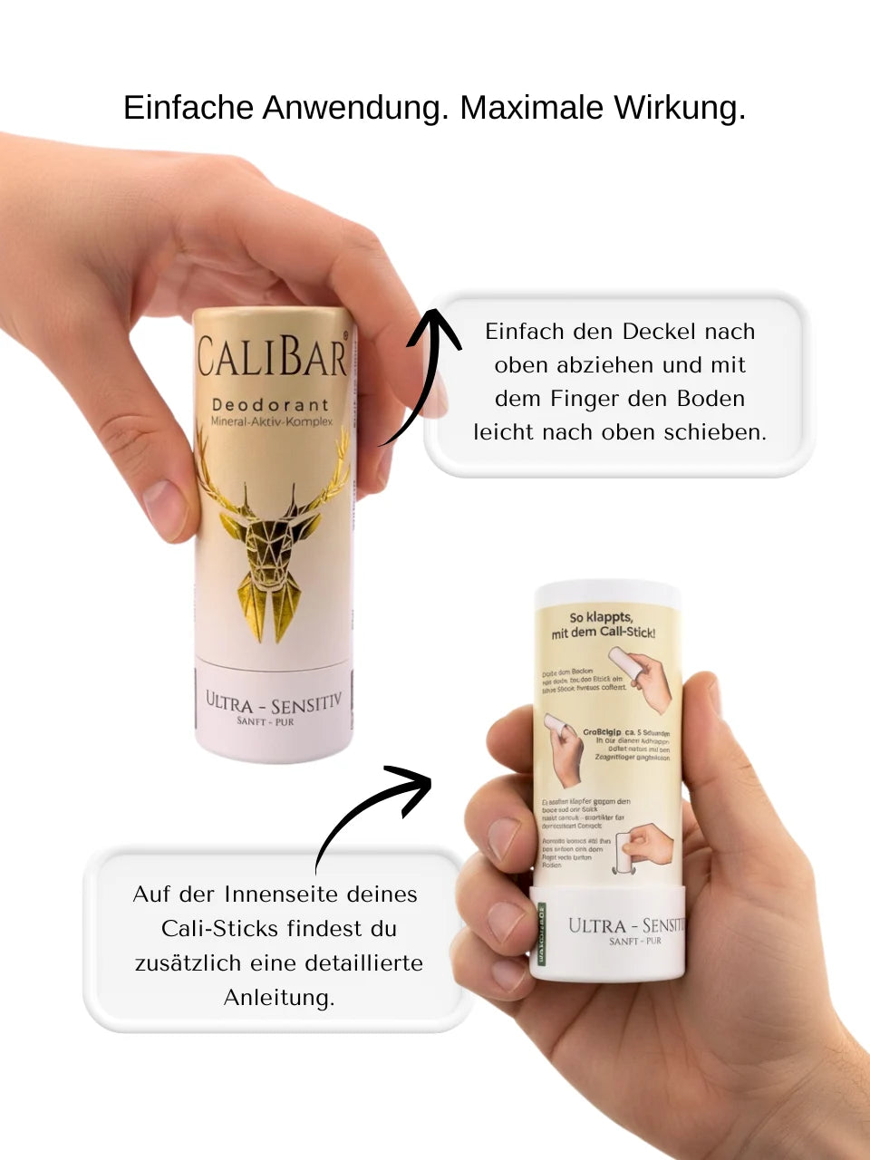 Calibar Deodorant-Stick Ultra-Sensitiv