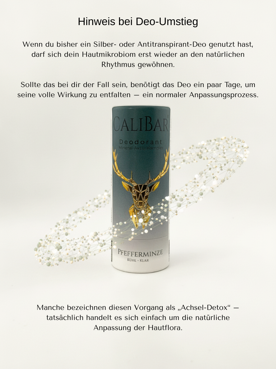 Calibar Deodorant-Stick Pfefferminze