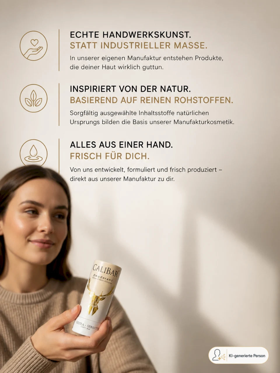 Unperfekt - Calibar Deodorant-Stick Ultra-Sensitiv