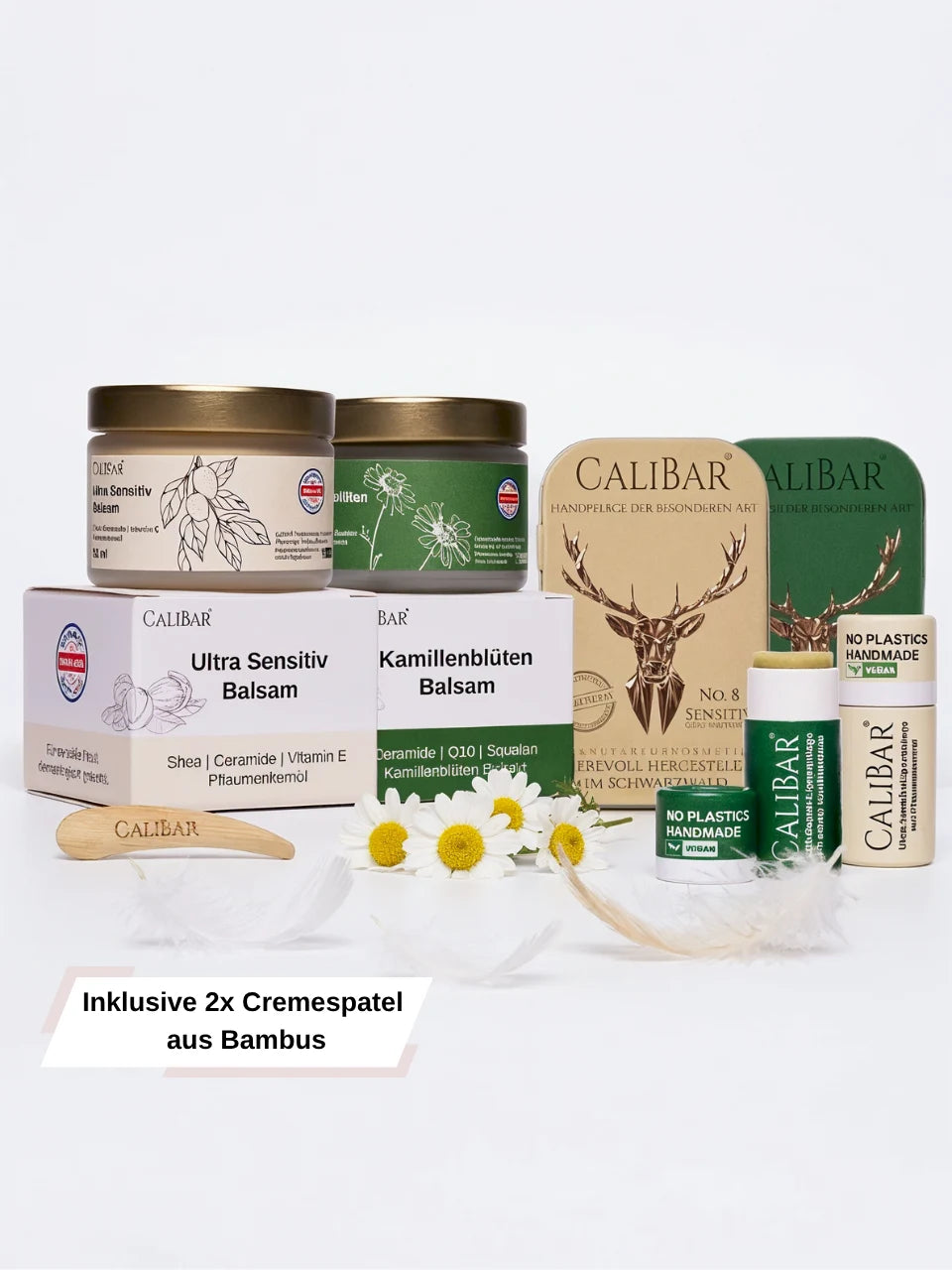 Feste Naturkosmetik - Haut und Lippenpflege Komplett-Paket