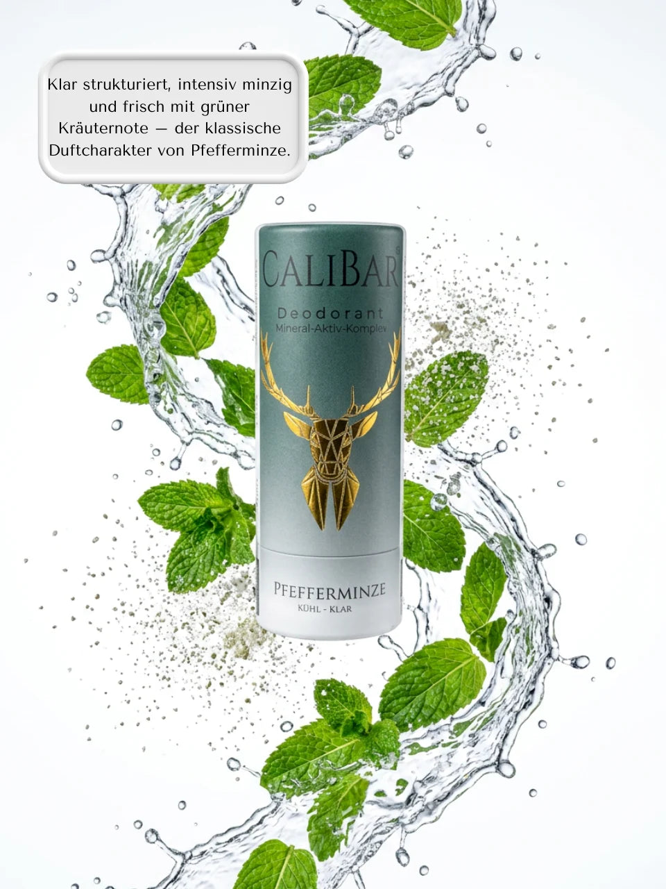 Calibar Deodorant-Stick Pfefferminze
