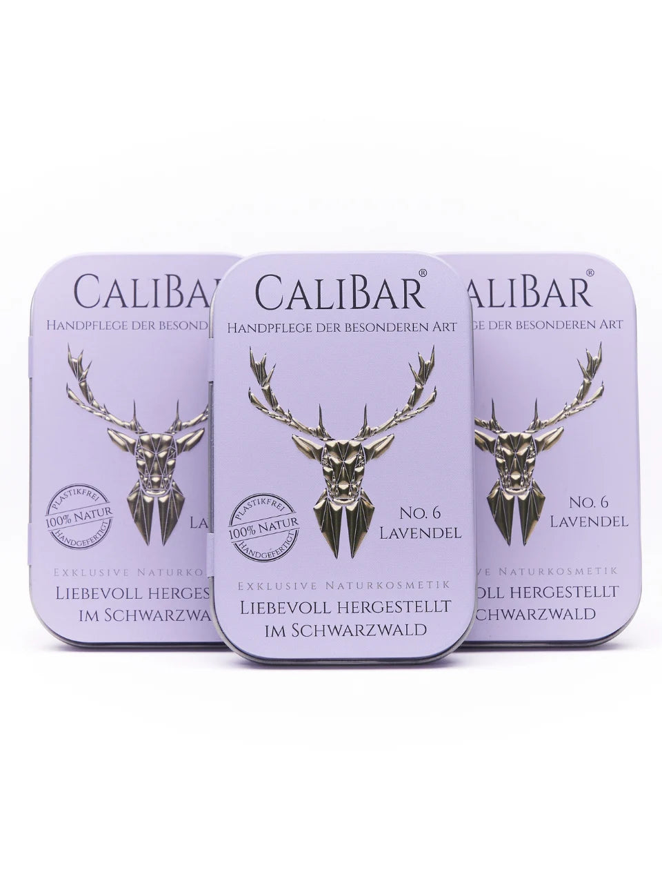 Vorteilsset: 3x Calibar® No.6 Lavendel - Feste Handcreme