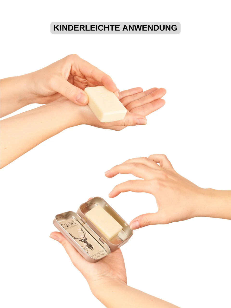 Vorteilsset: 3x Calibar® No.8 Duftfrei - Feste Handcreme