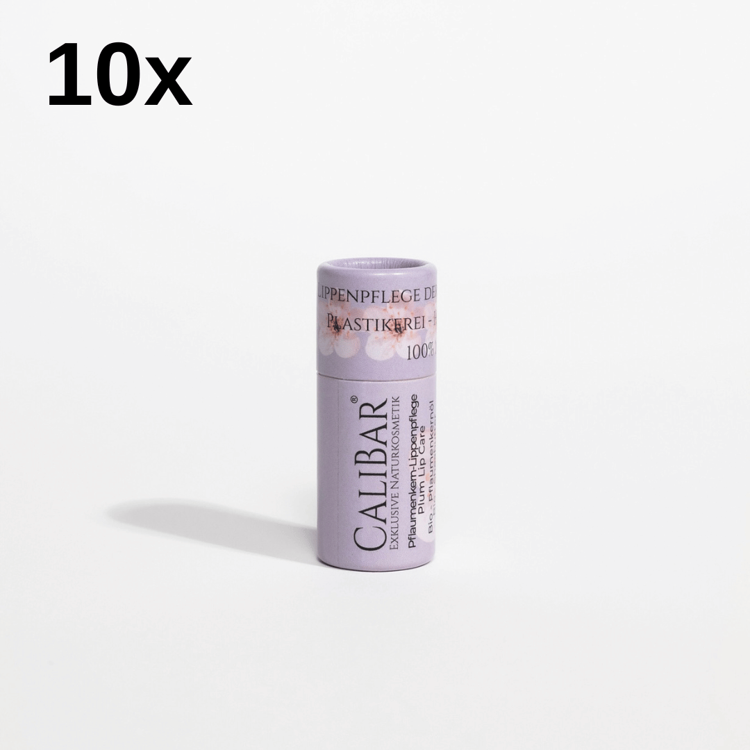 10x Calibar® Lippenpflege Pflaumenkernöl