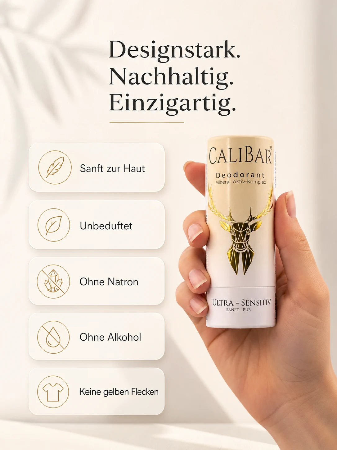 Unperfekt - Calibar Deodorant-Stick Ultra-Sensitiv