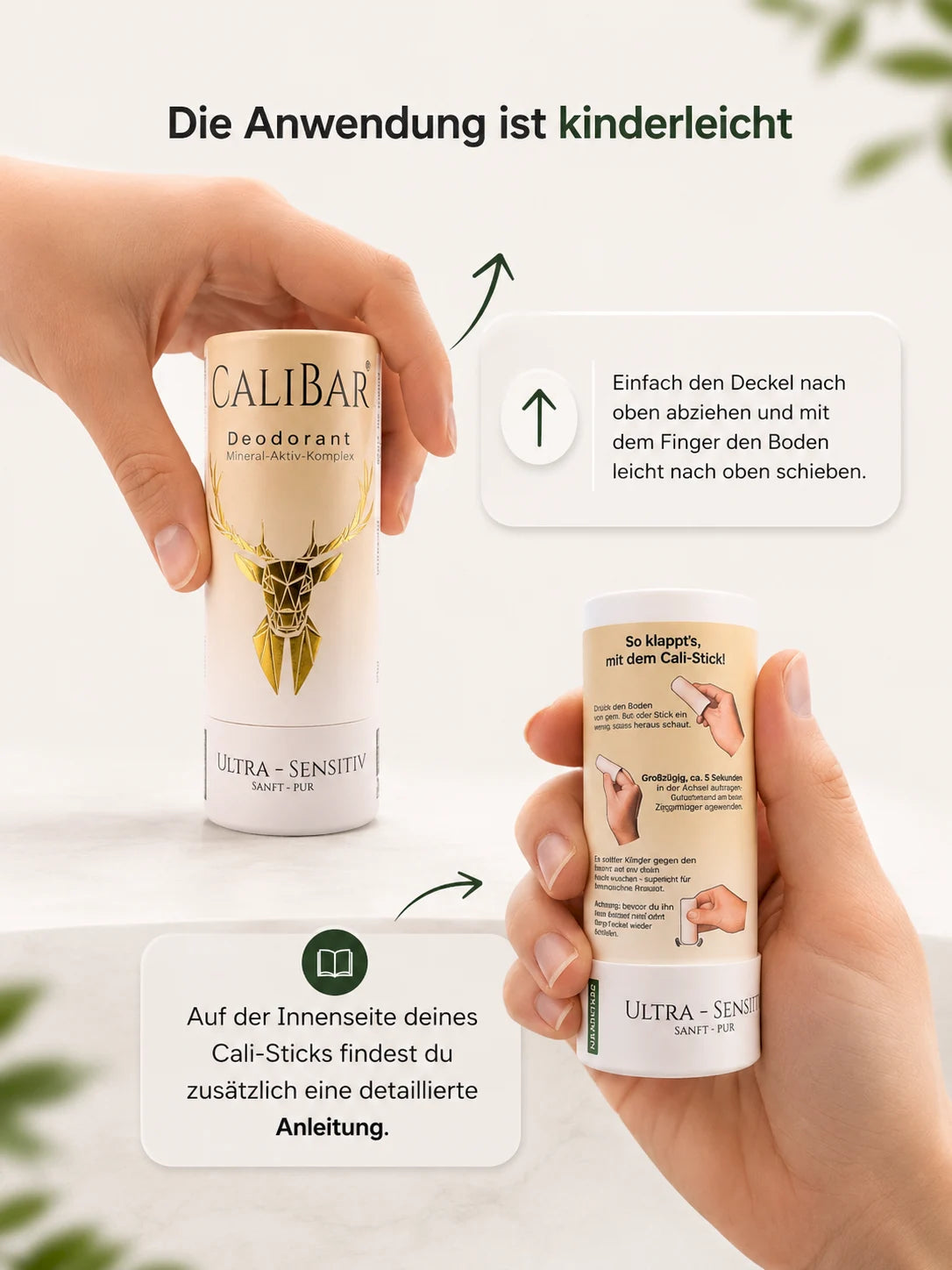 Unperfekt - Calibar Deodorant-Stick Ultra-Sensitiv