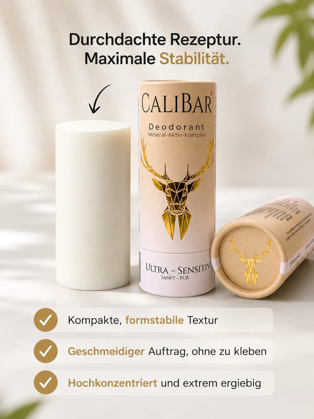 Unperfekt - Calibar Deodorant-Stick Ultra-Sensitiv