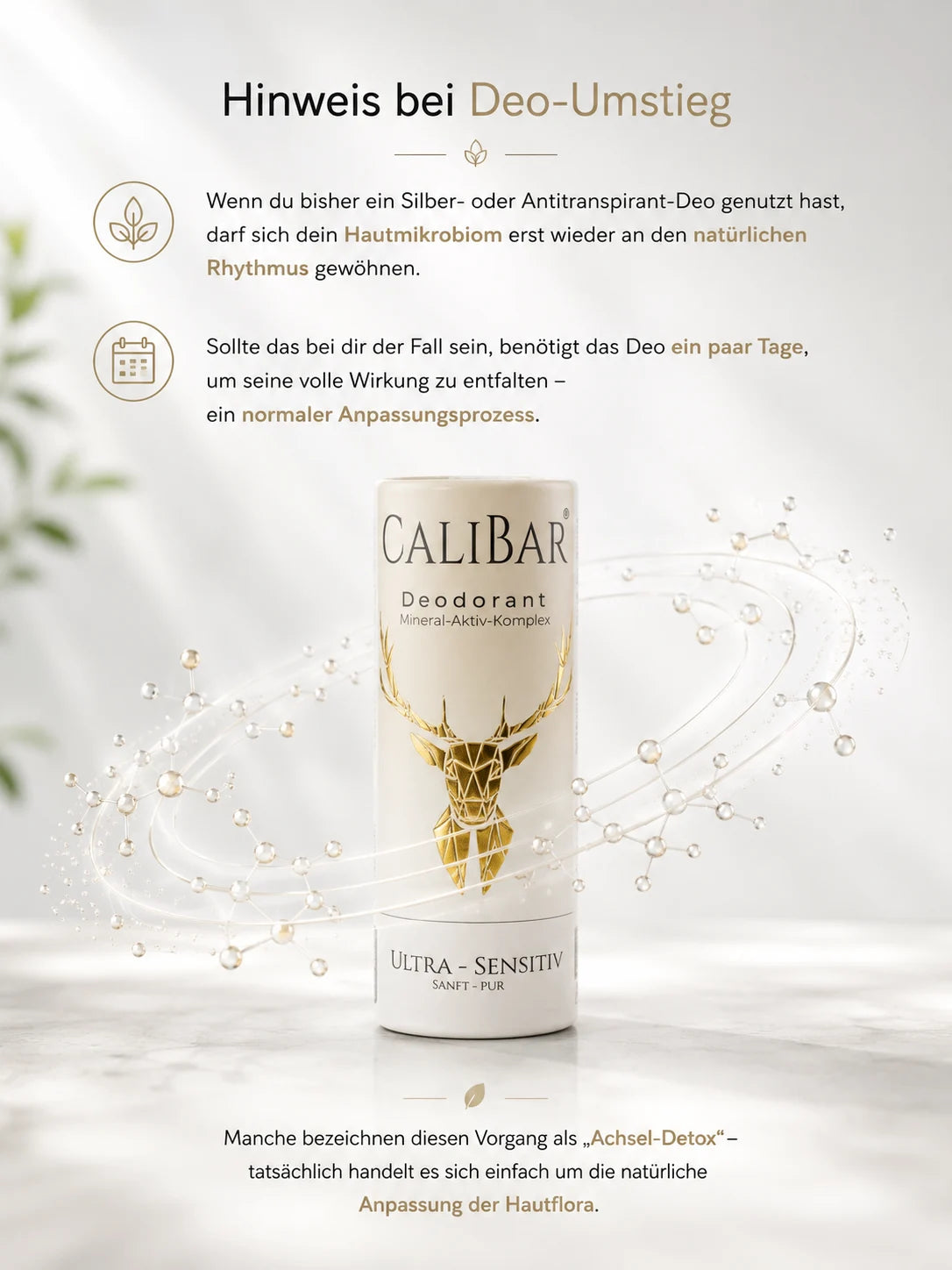 Unperfekt - Calibar Deodorant-Stick Ultra-Sensitiv