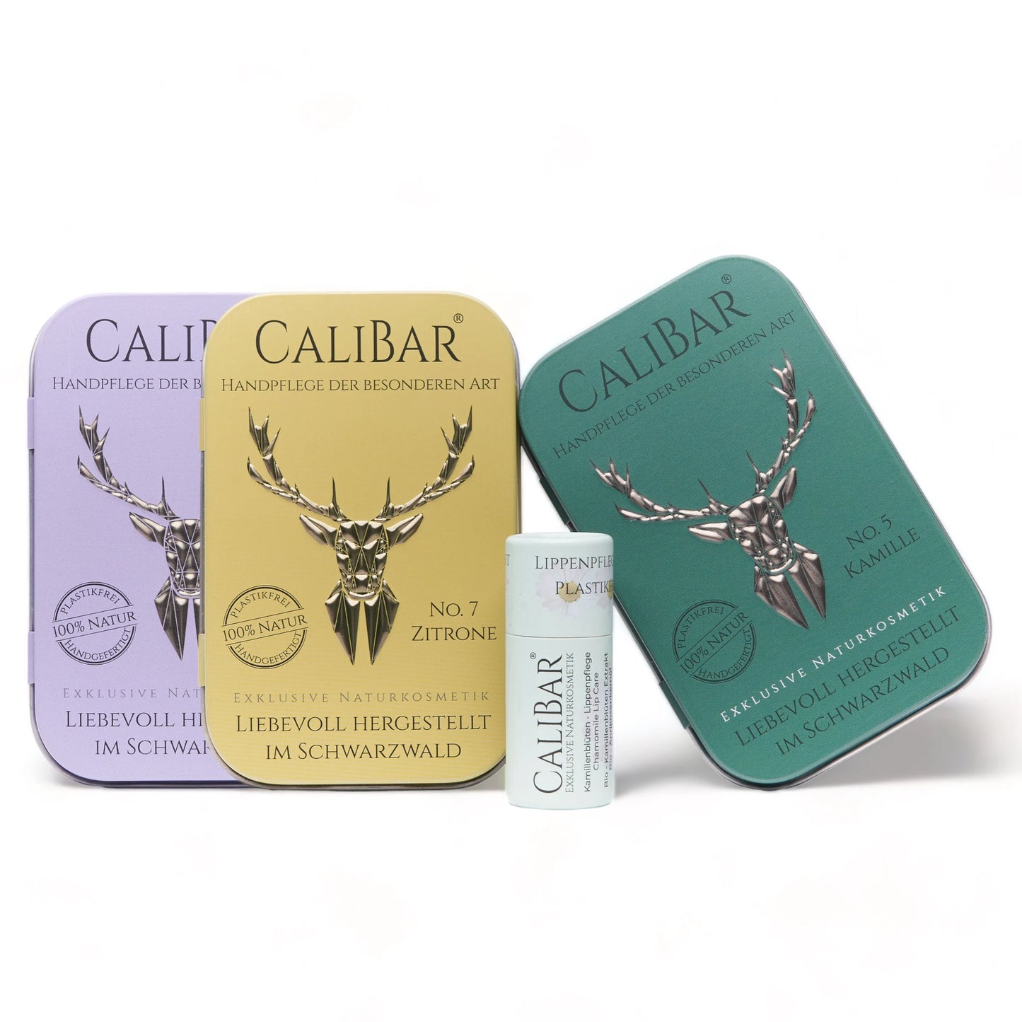 Das Bestseller-Set | Calibar® No. 5,6,7 + Lippenpflege Kamille